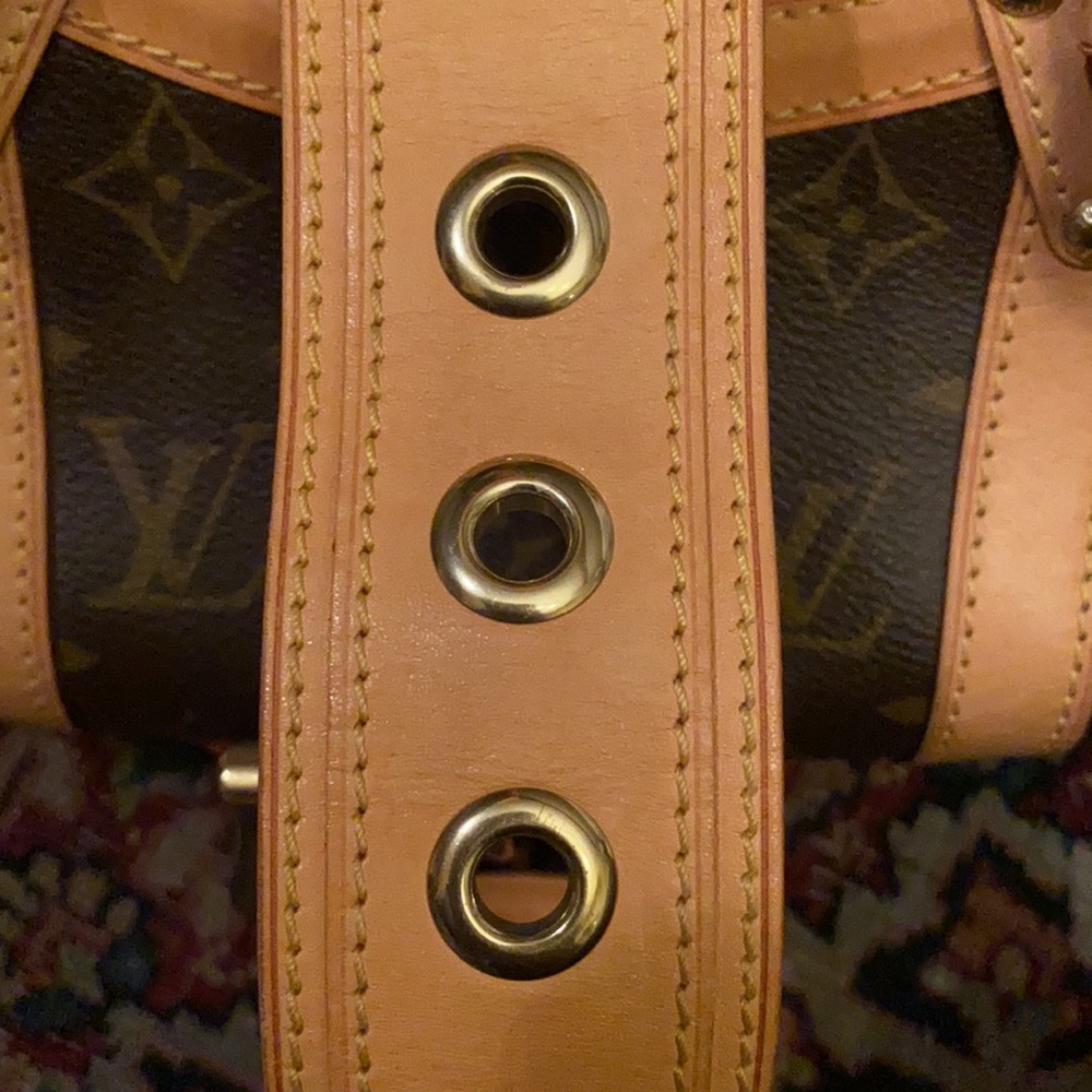 RARE LIMITED EDITION LOUIS VUITTON THEDA HANDBAG MONOGRAM LV 2003 AUTHENTIC - Picture 8 of 16